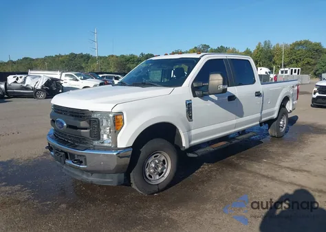 2017 Ford F-250 Xl from USA, damaged, VIN 1FT7W2B65HEC16872